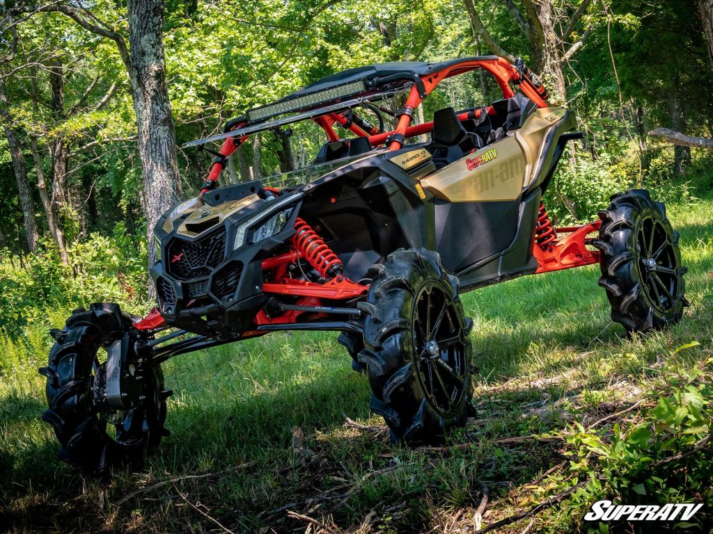 A Can-Am Maverick X3 with 8" GDP Portals