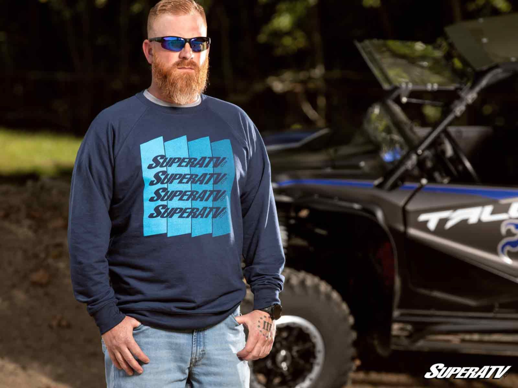 A SuperATV sweater