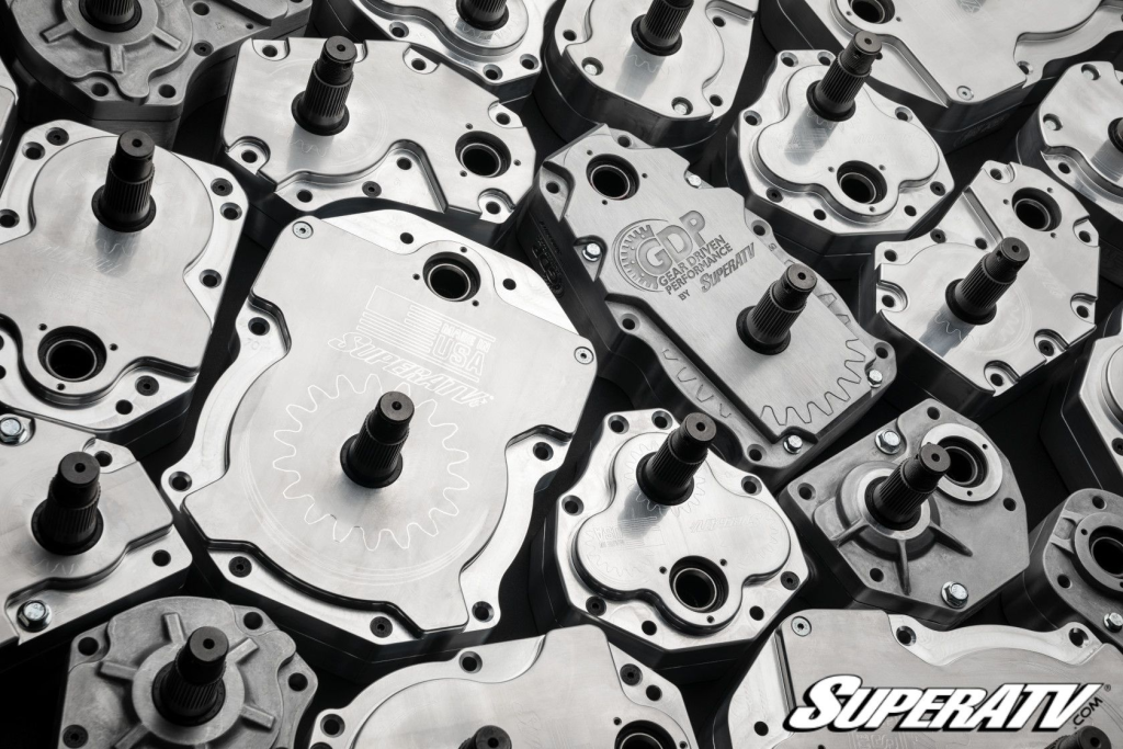 A variety of 4", 6", and 8" GDP Portal hubs.