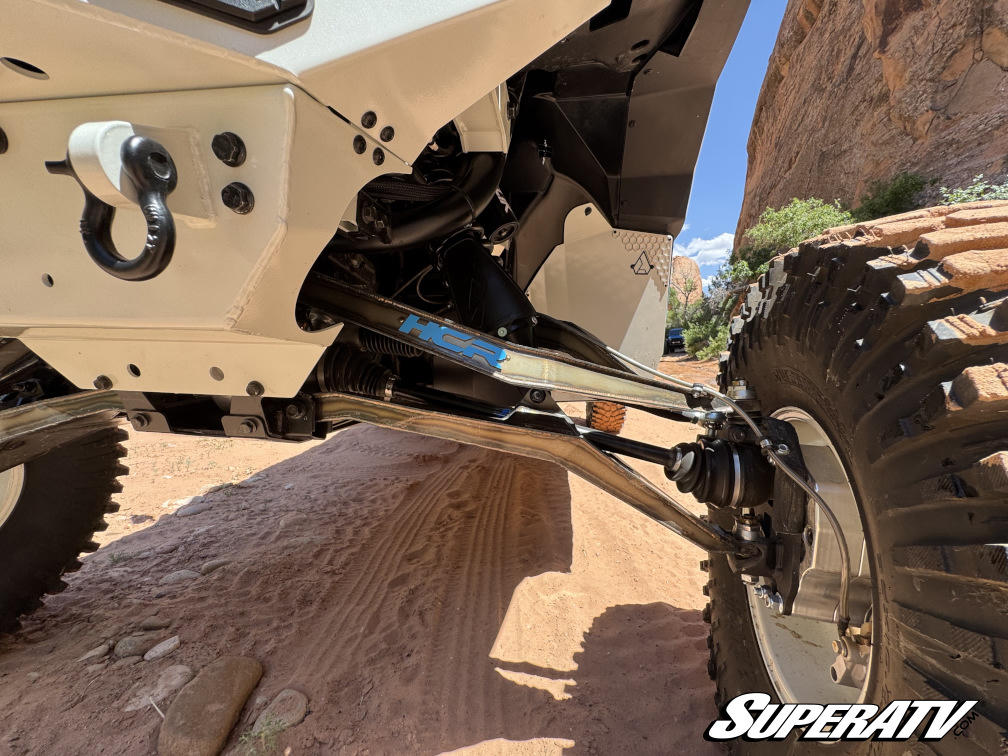 A UTV in Moab with 4" GDP Portals.