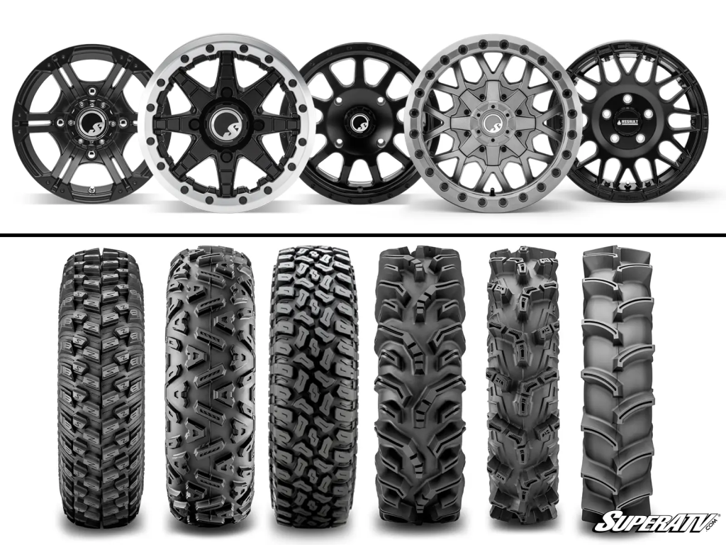 SuperATV tires and wheels.