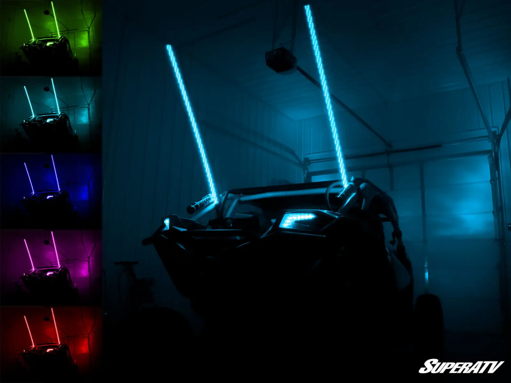 SuperATV Whip Lights.