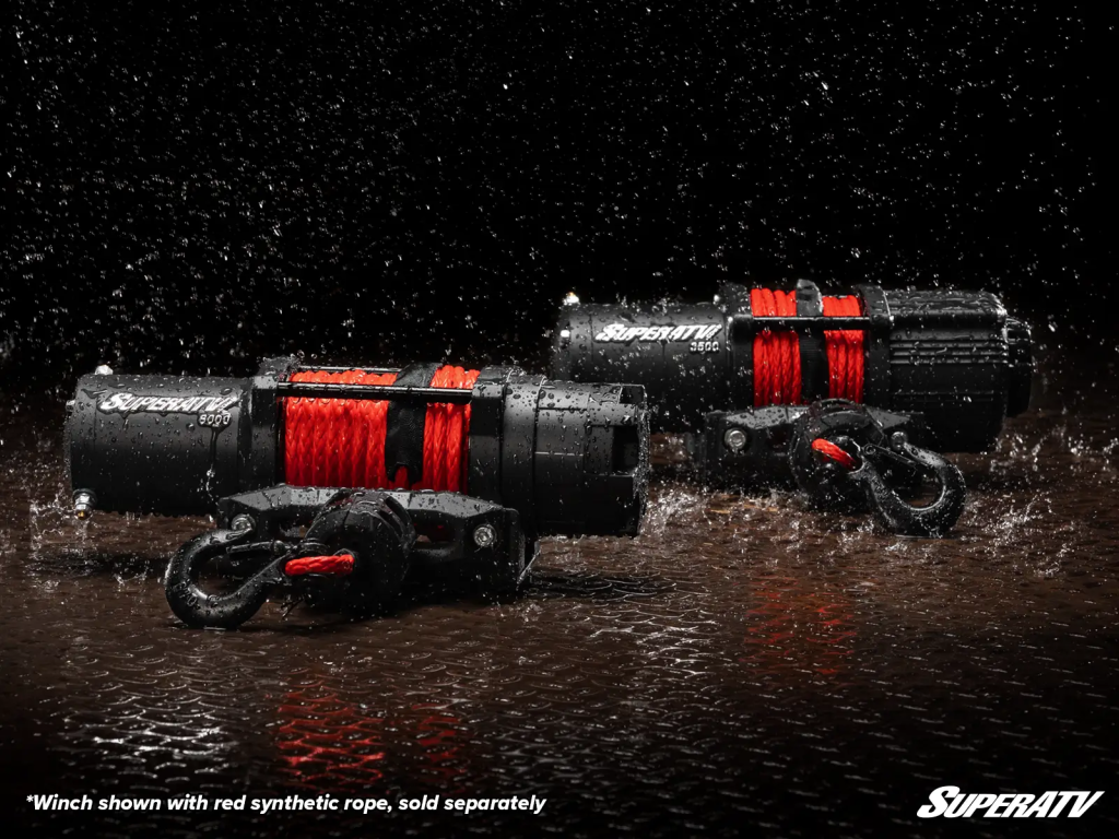 SuperATV Black Ops Winches.
