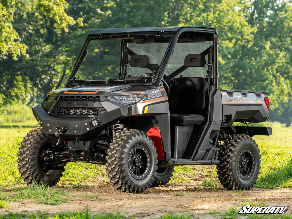 A Polaris Ranger XP 1000 UTV.