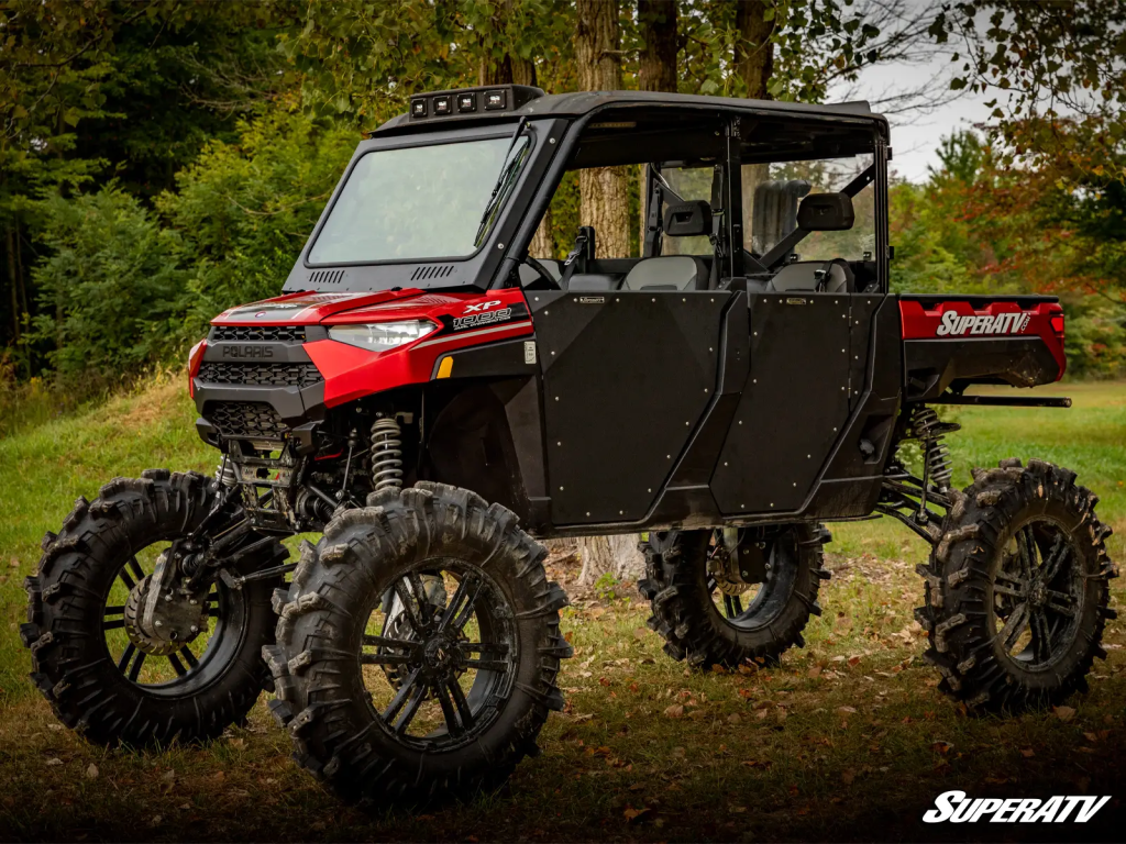 A Polaris Ranger XP 1000 decked out in SuperATV accessories.