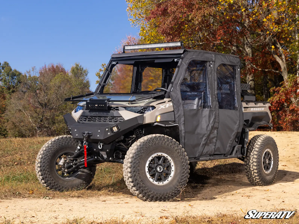 A Polaris Ranger XP 1000 CREW with SuperATV accessories