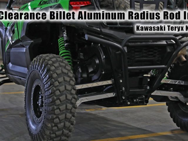 How to Install High Clearance Billet Aluminum Radius Arms on a Kawasaki Teryx KRX 1000