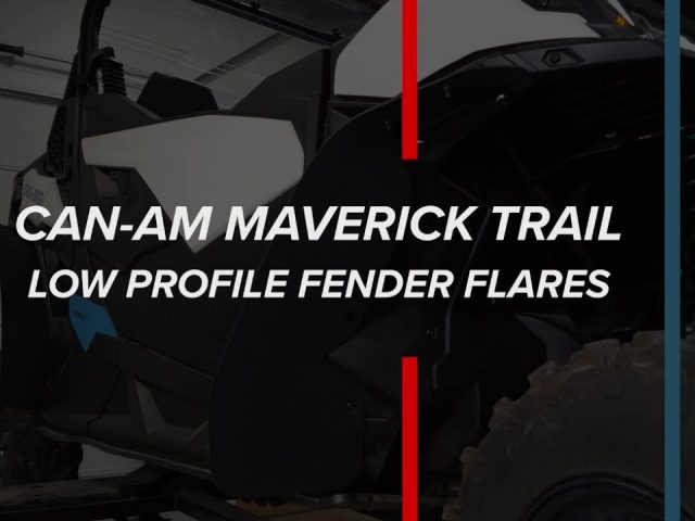 How to Install SuperATV’s Low Profile Fender Flares on the Can-Am Maverick Trail