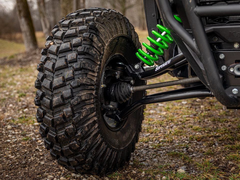 SuperATV offset A-arms