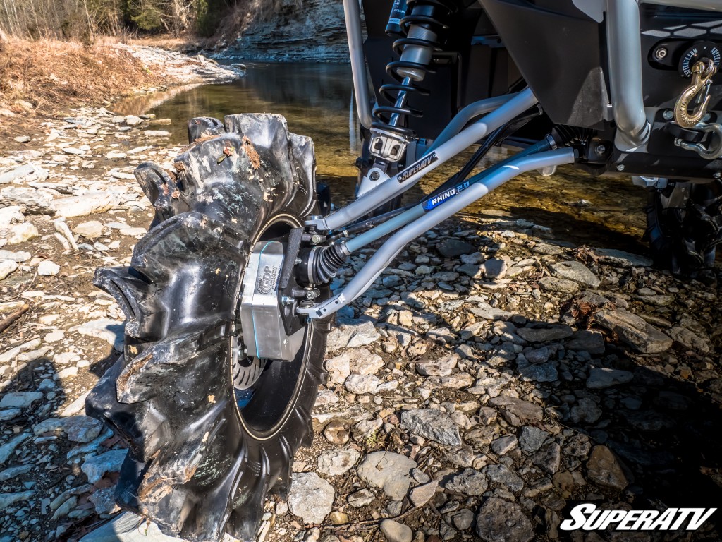SuperATV 6" portal on Polaris RZR XP Turbo