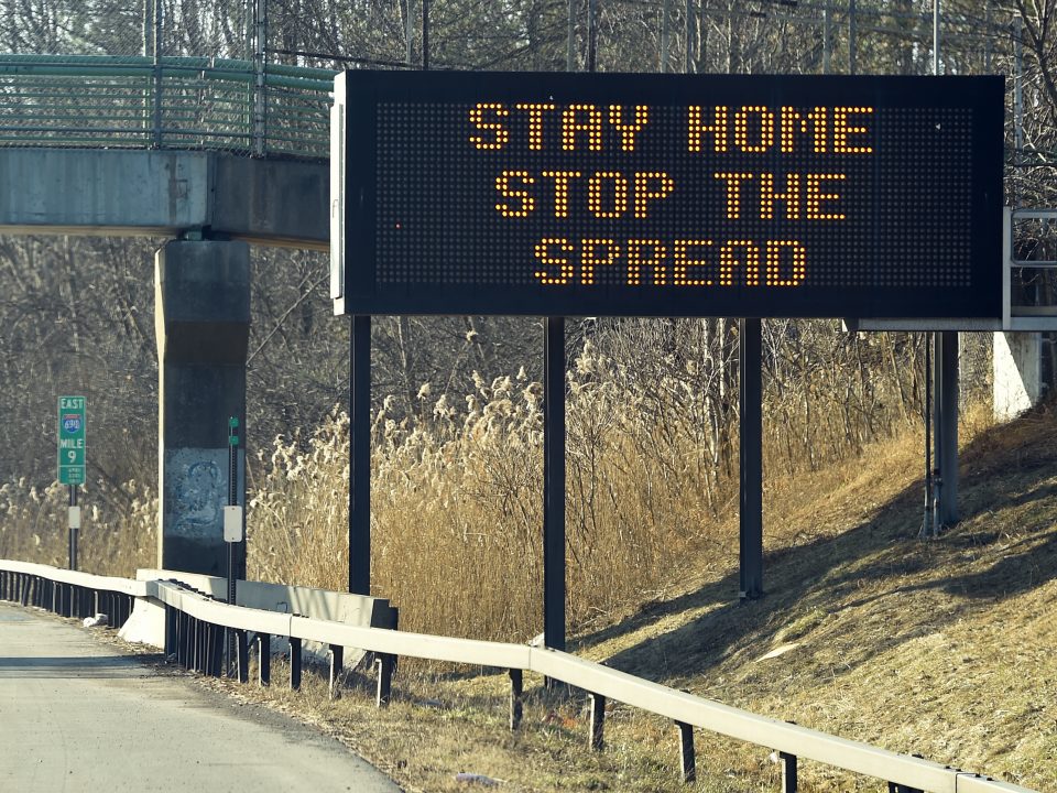 Stay home, stop the spread