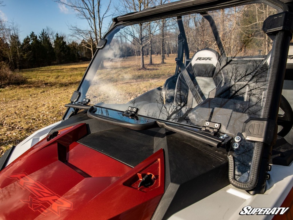SuperATV vented windshield for Polaris RZR XP 1000