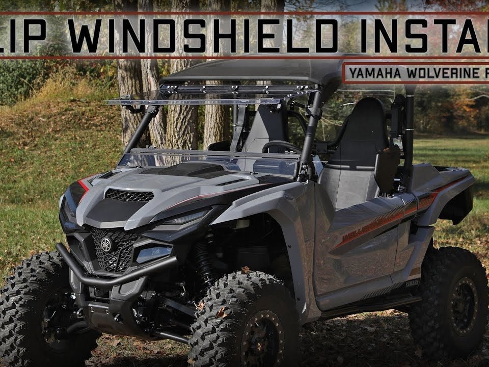 Yamaha RMAX 1000 Flip Windshield from SuperATV