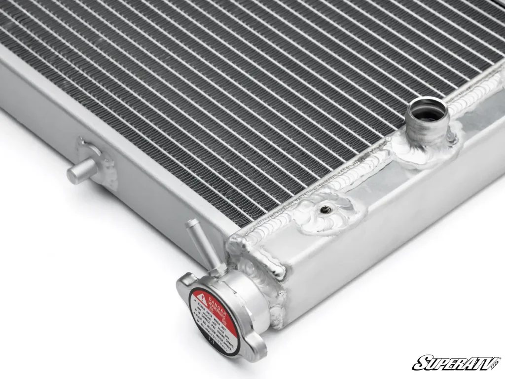 The cap on a UTV radiator