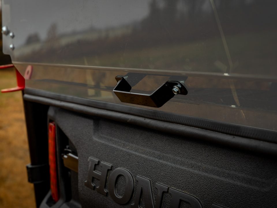 SuperATV Rear Windshield on a Honda Pioneer 1000-5