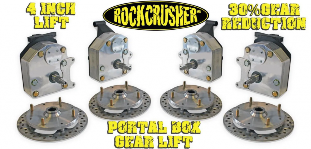 Rockcrusher 4" Portal Box Gear Lift