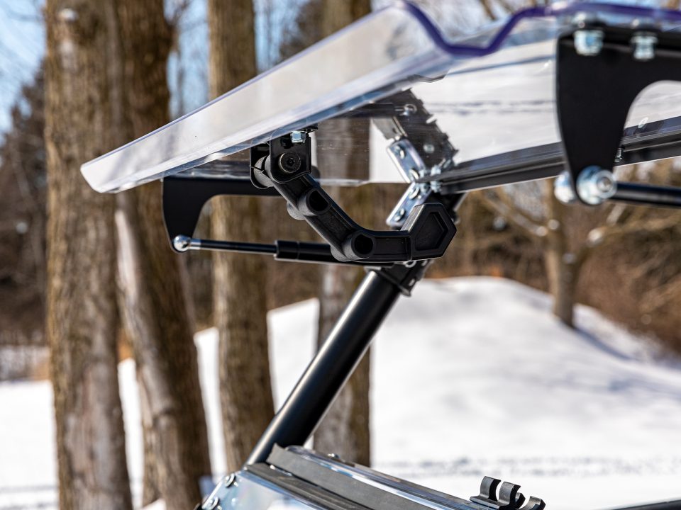 Polaris RZR 900 Trail Flip Windshield by SuperATV
