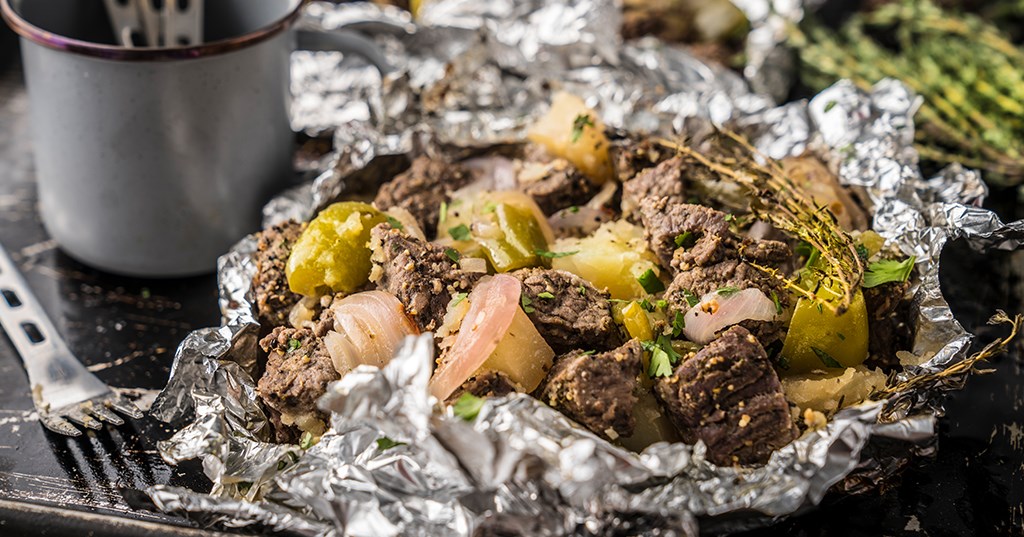 tin foil dinner