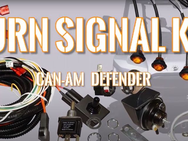 How to Install a Plug and Play Turn Signal Kit on a Can-Am Defender