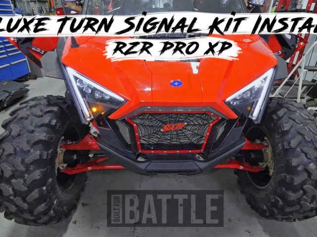 How to Install a Deluxe Turn Signal Kit on a Polaris RZR PRO XP