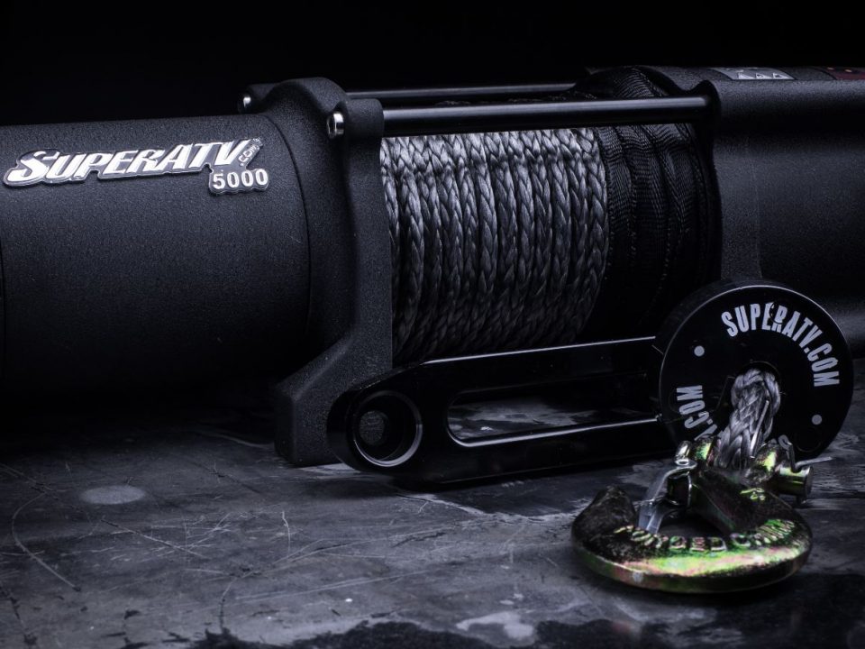 SuperATV 5000lb Black Ops Winch