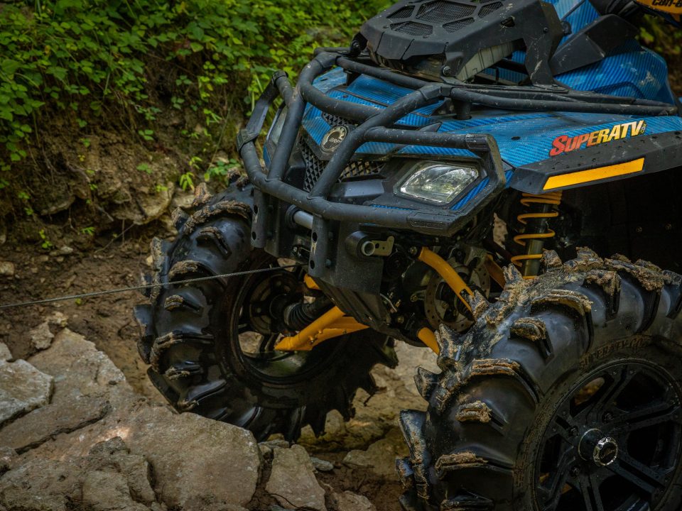Winch on Can-Am Outlander