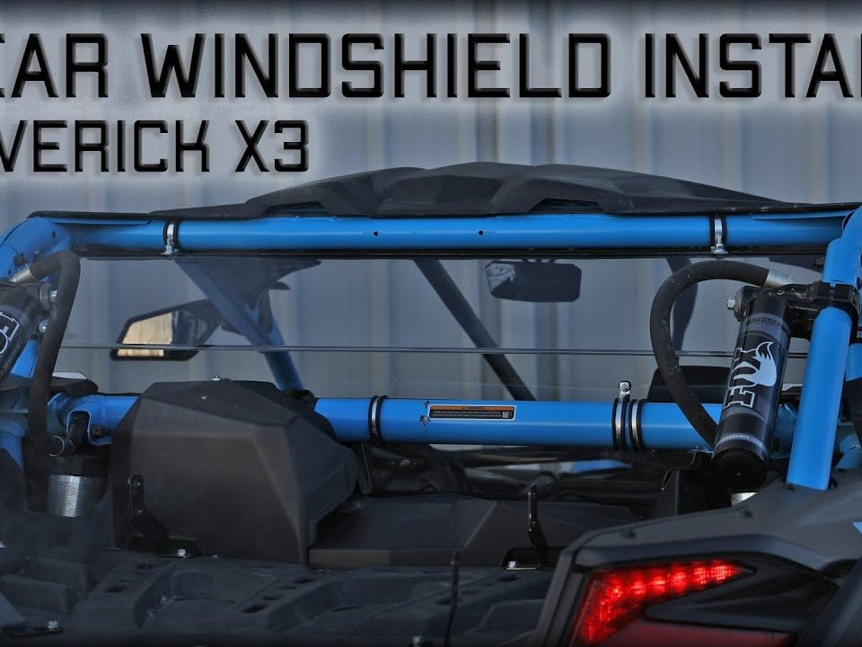 Rear Windshield Installation Video for Can-Am Maverick X3